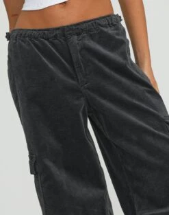 Mid Rise Cord Cargo Pant -Outlet Glassons Store r saffie mid rise cargo pant shadow dancer imageback pw78180rcor