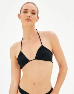 Triangle Bikini Top 38 Triangle Bikini Top -Outlet Glassons Store r tala tri bikini top black front ga80338rpln