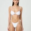 Side Tie Thong Bikini Bottom 1 Side Tie Thong Bikini Bottom -Outlet Glassons Store r tamsin thin tie side thong bikini brief white front ga71259rpln 2