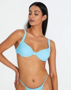 Side Tie Thong Bikini Bottom -Outlet Glassons Store r teagan tie back bikini top deja blue front ga110507rpln