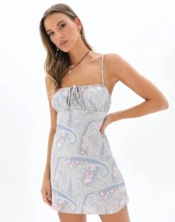 Velour Mesh Lace Trim Mini Dress -Outlet Glassons Store r wiley ruched mini dress paisley blues front ds74360rprt 2