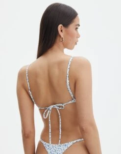 Printed Ruched Balconette Bikini Top -Outlet Glassons Store reef balconette top dahlia ditsy back ga52510rddt