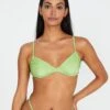 Shimmer Balconette Tie Back Bikini Top 1 Shimmer Balconette Tie Back Bikini Top -Outlet Glassons Store reef balconette top pistachio front ga52510shm 1