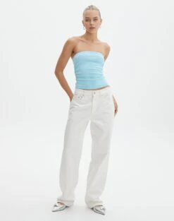 Strapless Ruched Knit Bandeau 33 Strapless Ruched Knit Bandeau -Outlet Glassons Store riley rouched side boobtube aqua siren full kv85755vn