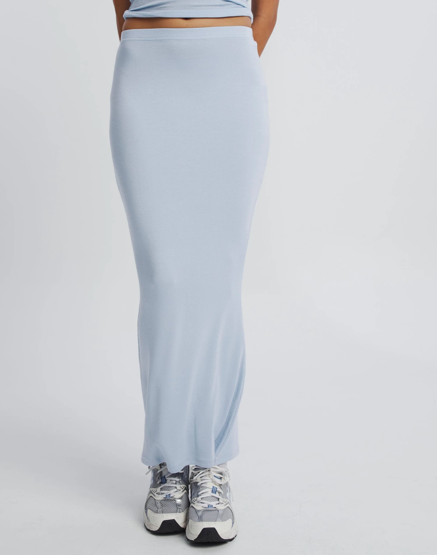 Luxe Lounge Modal Slim-Fit Maxi Skirt 11 Luxe Lounge Modal Slim-Fit Maxi Skirt - Image 9