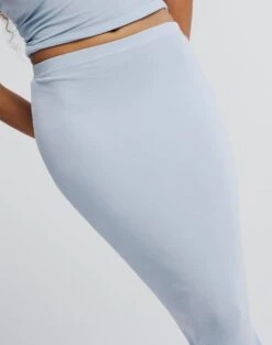 Luxe Lounge Modal Slim-Fit Maxi Skirt 30 Luxe Lounge Modal Slim-Fit Maxi Skirt -Outlet Glassons Store ruby modal maxi skirt blue melody imageback sl96661mod