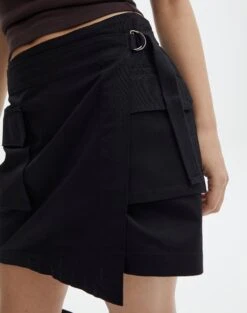 Cargo Wrap Mini Skirt 25 Cargo Wrap Mini Skirt -Outlet Glassons Store ryder wrapped mini skirt black imageback ss96421cot
