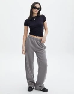Wide Leg Jogger 28 Wide Leg Jogger -Outlet Glassons Store santana jogger gunsmoke front pw106874oflc 2