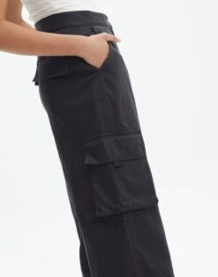 Cargo Straight Leg Pants -Outlet Glassons Store sierra dressy cargo pant black imageback pw109154cot