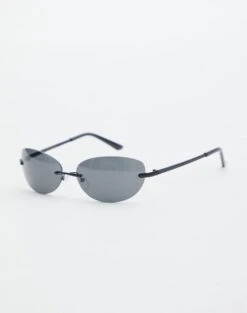 Statement Silver Buckle Belt -Outlet Glassons Store spears oval sunglasses blackblack front ga135737sun 5