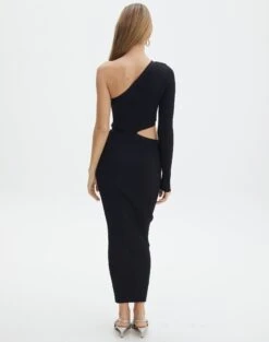 One Shoulder Long Sleeve Maxi Dress 24 One Shoulder Long Sleeve Maxi Dress -Outlet Glassons Store stella one sleeve black back kd129008vn