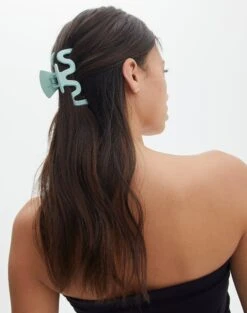 One Shoulder Split Side Knit Top -Outlet Glassons Store swiggle claw clip mist me front ha130787clp