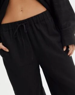 Linen Blend Pants 25 Linen Blend Pants -Outlet Glassons Store t co dallas linen pant black imageback pw115995tlv