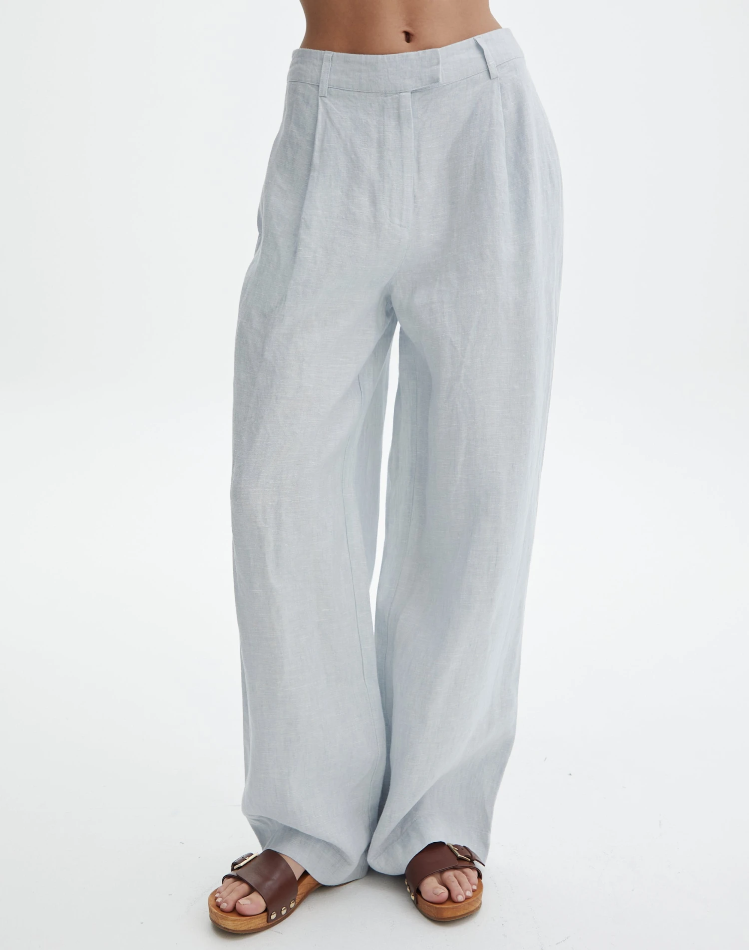 Linen Blend Tailored Pant 9 Linen Blend Tailored Pant - Image 7
