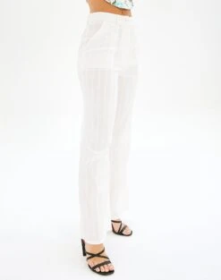 High Rise Tailored Wide Leg Panelled Pant 19 High Rise Tailored Wide Leg Panelled Pant -Outlet Glassons Store talia tailored crepe pant white detail pw55252cot