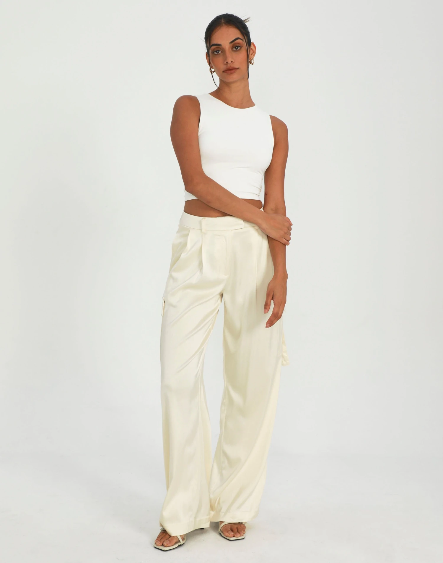 Linen Blend Tailored Pant 19 Linen Blend Tailored Pant - Image 17
