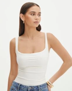 Mid Rise Pintuck Cord Pant -Outlet Glassons Store veronika square neck bodysuit milk front tb54146pln 1