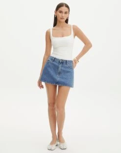 Supersoft Square Neck Bodysuit 29 Supersoft Square Neck Bodysuit -Outlet Glassons Store veronika square neck bodysuit milk full tb54146pln