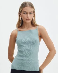 Lettuce Hem Mesh Top -Outlet Glassons Store violet high neck top lost pearl front kv132910vis 2