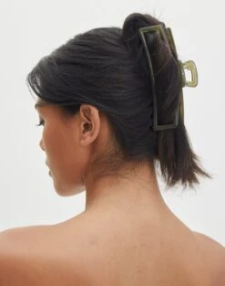 High Rise Flare Ponte Pant -Outlet Glassons Store xl thin rectangle claw clip lt khaki front ha142076clp 1