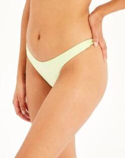 Shimmer Thong Bikini Bottom 24 Shimmer Thong Bikini Bottom -Outlet Glassons Store zimi high waist thong lime splice detail ga63412shm